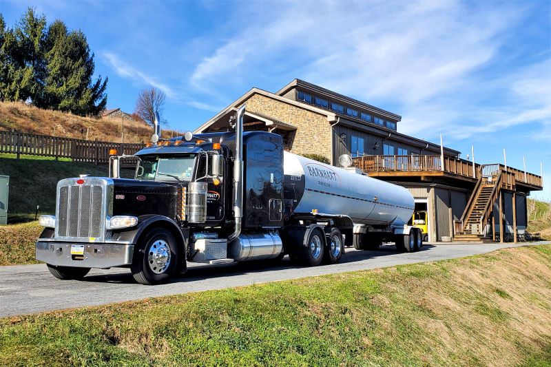 Liquid Tanker Truck - Barnhart Transportation